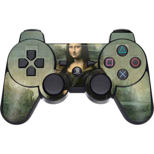 Leonardo da Vinci Mona Lisa PS3 Dual Shock wireless controller Skin