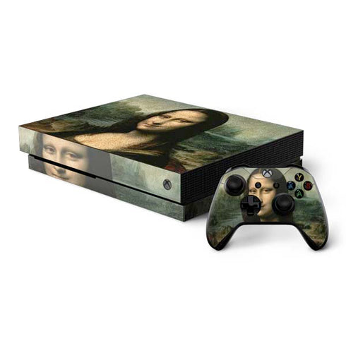 Leonardo da Vinci Mona Lisa Xbox One X Bundle Skin