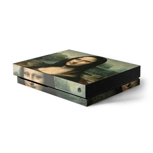 Leonardo da Vinci Mona Lisa Xbox One X Console Skin