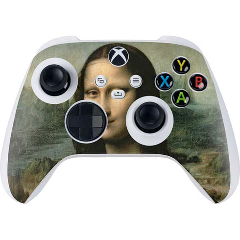 Leonardo da Vinci Mona Lisa Xbox Series S Controller Skin