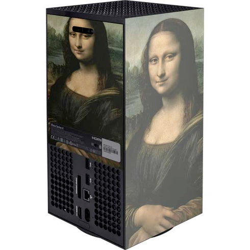 Leonardo da Vinci Mona Lisa Xbox Series X Console Skin