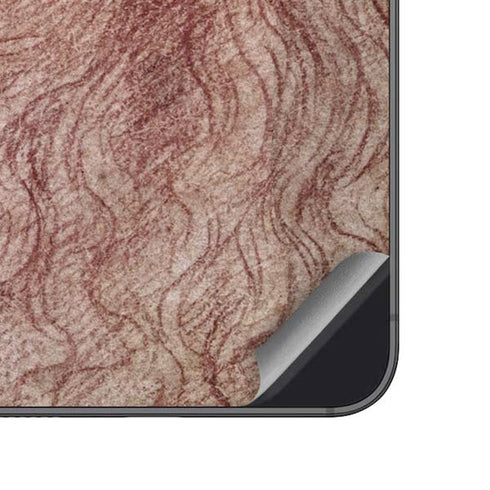 Leonardo da Vinci Sketch of a roaring lion Galaxy A14 5G Skin