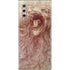 Leonardo da Vinci Sketch of a roaring lion Galaxy Note 10 Skin