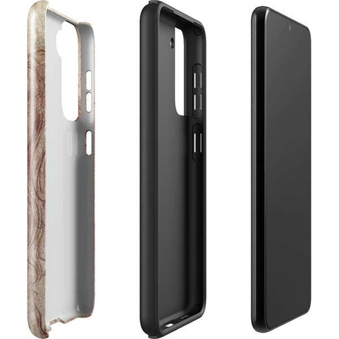 Leonardo da Vinci Sketch of a roaring lion Galaxy S22 Plus Pro Case