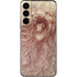 Leonardo da Vinci Sketch of a roaring lion Galaxy S22 Skin
