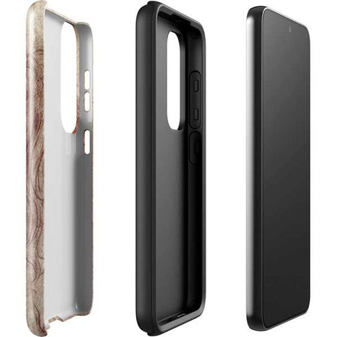 Leonardo da Vinci Sketch of a roaring lion Galaxy S23 Plus Pro Case