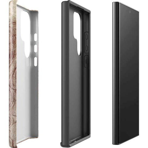 da Vinci - Sketch of a roaring lion by Da Vinci Galaxy S24 Ultra Impact Case