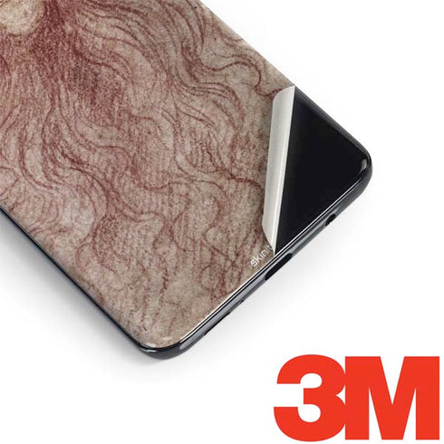 Leonardo da Vinci Sketch of a roaring lion Galaxy S9 Plus Skin