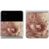 Leonardo da Vinci Sketch of a roaring lion Galaxy Z Flip4 5G Skin