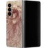Leonardo da Vinci Sketch of a roaring lion Galaxy Z Fold4 5G Skin