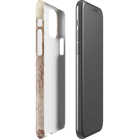 Leonardo da Vinci Sketch of a roaring lion iPhone 11 Pro Lite Case