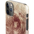 Leonardo da Vinci Sketch of a roaring lion iPhone 11 Pro Max Lite Case