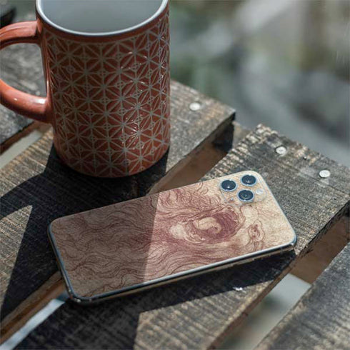 Leonardo da Vinci Sketch of a roaring lion iPhone 11 Pro Max Skin