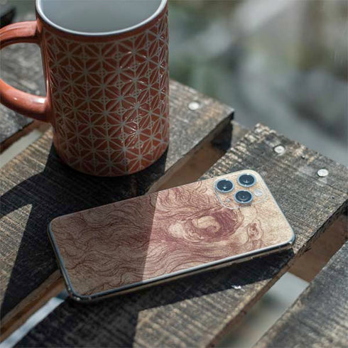 Leonardo da Vinci Sketch of a roaring lion iPhone 11 Pro Skin