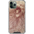 Leonardo da Vinci Sketch of a roaring lion iPhone 12 Pro Clear Case