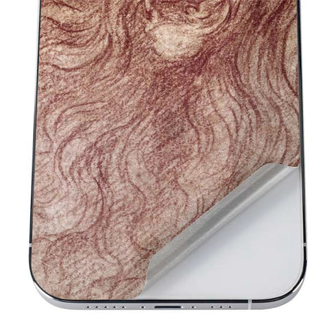 Leonardo da Vinci Sketch of a roaring lion iPhone 12 Pro Max Skin