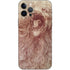 Leonardo da Vinci Sketch of a roaring lion iPhone 12 Pro Skin