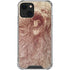 Leonardo da Vinci Sketch of a roaring lion iPhone 13 Mini Clear Case