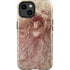 Leonardo da Vinci Sketch of a roaring lion iPhone 14 Plus Impact Case