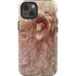 Leonardo da Vinci Sketch of a roaring lion iPhone 14 Impact Case