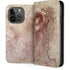 da Vinci - Sketch of a roaring lion by Da Vinci iPhone 15 Pro Folio Case