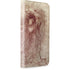 da Vinci - Sketch of a roaring lion by Da Vinci iPhone 15 Pro Folio Case