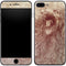 Leonardo da Vinci Sketch of a roaring lion iPhone 8 Plus Skin