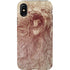 Leonardo da Vinci Sketch of a roaring lion iPhone X Pro Case