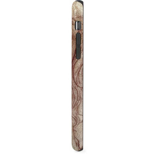 Leonardo da Vinci Sketch of a roaring lion iPhone X Pro Case