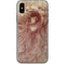 Leonardo da Vinci Sketch of a roaring lion iPhone X Skin