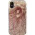 Leonardo da Vinci Sketch of a roaring lion iPhone XS Pro Case