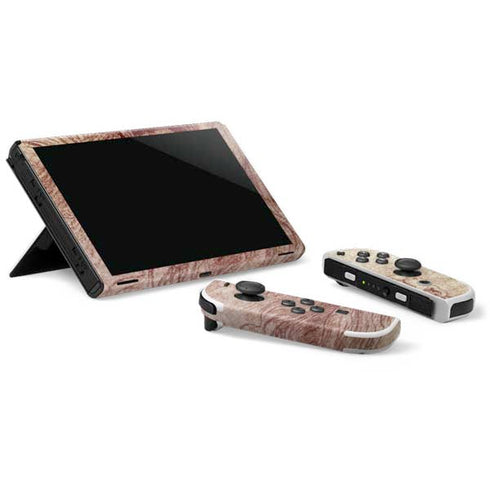 Leonardo da Vinci Sketch of a roaring lion Nintendo Switch OLED (2021) Skin