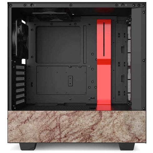Leonardo da Vinci Sketch of a roaring lion NZXT H510 Compact ATX Mid-Tower Case Skin