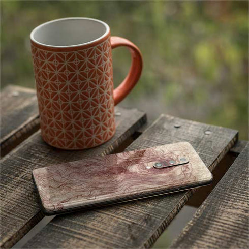 Leonardo da Vinci Sketch of a roaring lion OnePlus 7 Pro Skin