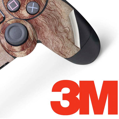 Leonardo da Vinci Sketch of a roaring lion PS4 Controller Skin