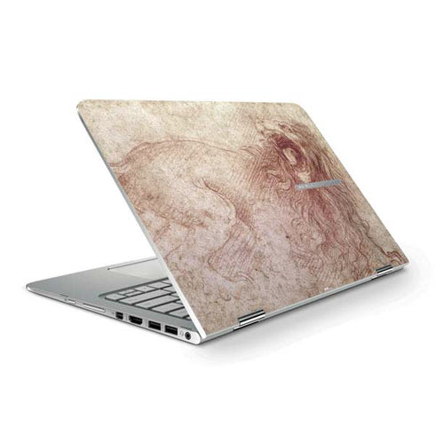 Leonardo da Vinci Sketch of a roaring lion HP Spectre Skin