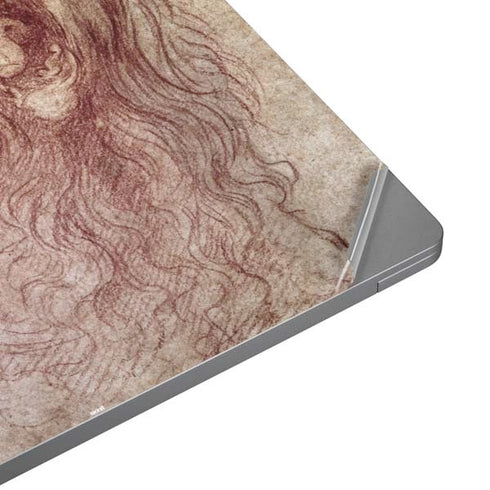 Leonardo da Vinci Sketch of a roaring lion Universal Laptop 14in (11.4 x 8.2in) Skin