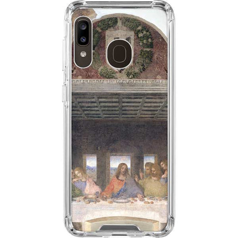 Leonardo da Vinci The Last Supper Galaxy A30 Clear Case