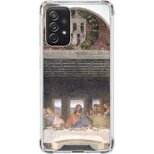 Leonardo da Vinci The Last Supper Galaxy A72 5G Clear Case