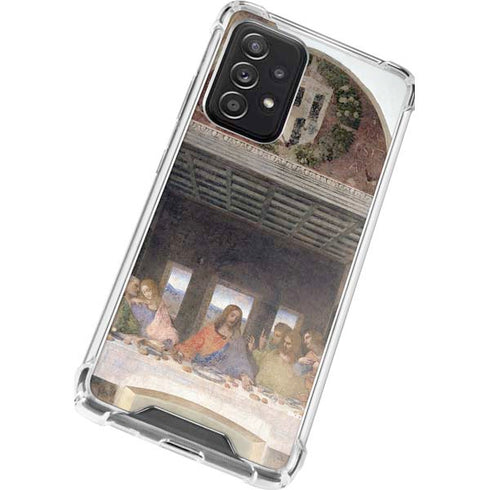 Leonardo da Vinci The Last Supper Galaxy A72 5G Clear Case