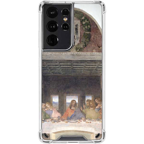 Leonardo da Vinci The Last Supper Galaxy S21 Ultra 5G Clear Case
