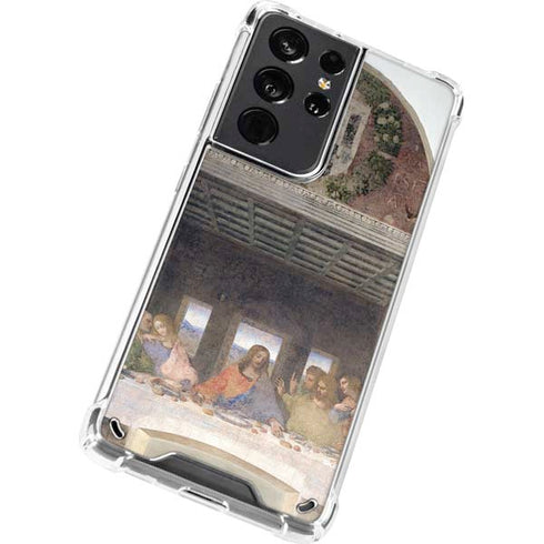 Leonardo da Vinci The Last Supper Galaxy S21 Ultra 5G Clear Case