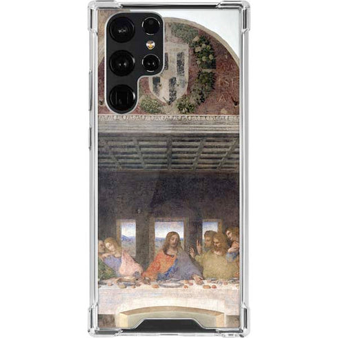 Leonardo da Vinci The Last Supper Galaxy S22 Ultra Clear Case