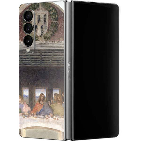 Leonardo da Vinci The Last Supper Galaxy Z Fold4 5G Skin