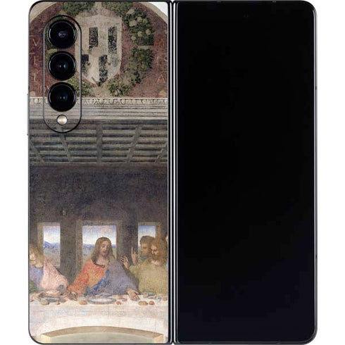 Leonardo da Vinci The Last Supper Galaxy Z Fold4 5G Skin