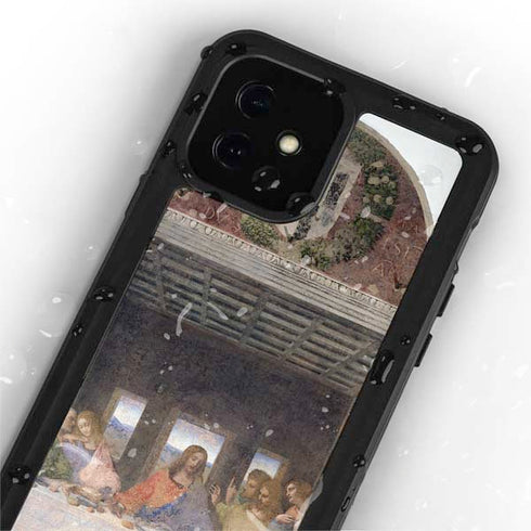 Leonardo da Vinci The Last Supper iPhone 12 Mini Waterproof Case