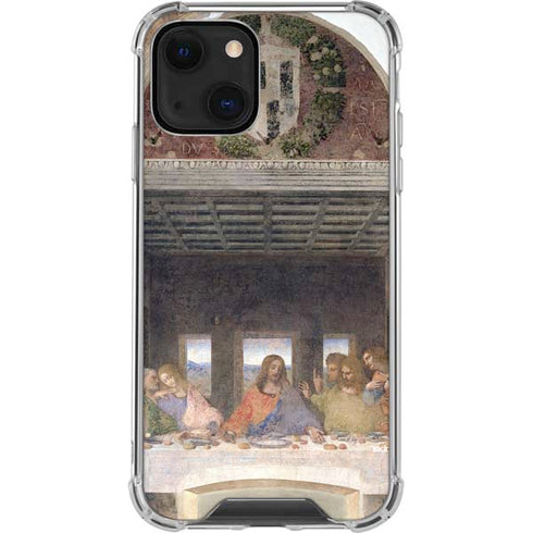 Leonardo da Vinci The Last Supper iPhone 14 Plus Clear Case