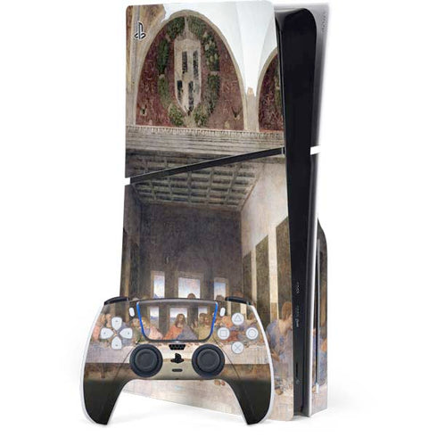 da Vinci - The Last Supper by Da Vinci PS5 Slim Disk Bundle Skin