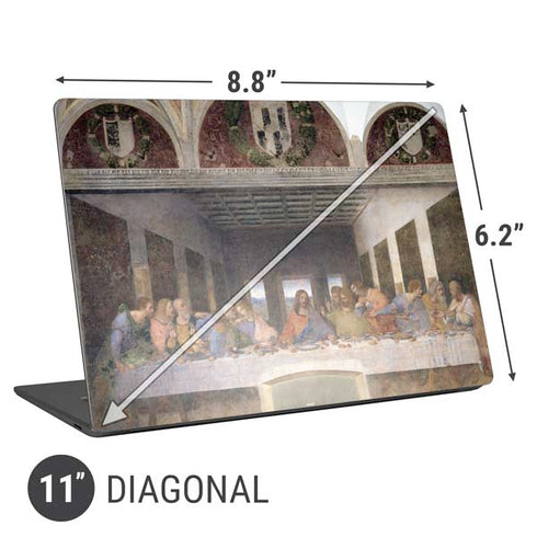 Leonardo da Vinci The Last Supper Universal Laptop 11in (8.8 x 6.2in) Skin
