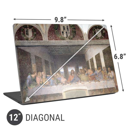 Leonardo da Vinci The Last Supper Universal Laptop 12in (9.8 x 6.8in) Skin